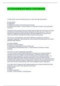 DVT-PVD-PE-HTN-ED-TESTBANK QUESTIONS AND ANSWERS &lpar;GRADED A&rpar;