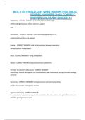 BIOL 1104 FINAL EXAM  QUESTIONS WITH DETAILED VERIFIED ANSWERS &lpar;100&percnt; CORRECT ANSWERS&rpar; &sol;ALREADY GRADED A&plus;