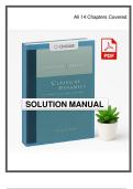 Solution Manual for Classical Dynamics of Particles and Systems &lpar;5th Edition&rpar; by Stephen T&period; Thornton and Jerry B&period; Marion &ndash; Complete Problem Solutions and Explanations &lpar;2025&sol;26 Edition&rpar;