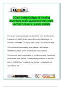 COMP Exam &ndash; Galen College of Nursing &lpar;2025&sol;2026&rpar; &ndash; 160&plus; Q&A &ndash; NCLEX Prep&comma; Clinical Judgment&comma; Prioritization&comma; Safety & Care Plans