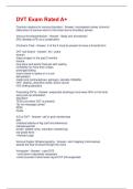 DVT Exam Rated A&plus;