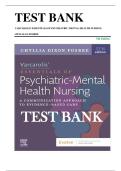 TEST BANK VARCAROLIS&rsquo;ESSENTIALS OF PSYCHIATRIC MENTAL HEALTH NURSING CHYLLIA D FOSBRE