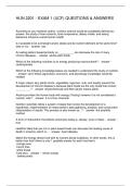 HUN 2201 - EXAM 1 &lpar;UCF&rpar; QUESTIONS & ANSWERS