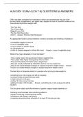 HUN 2201 EXAM 4 &lpar;CH 7-8&rpar; QUESTIONS & ANSWERS