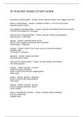 UF HUN 2201 EXAM 2 STUDY GUIDE
