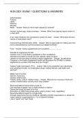 HUN 2201 EXAM 1 QUESTIONS & ANSWERS