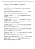 HUN 2201 CH&period;5 QUESTIONS & ANSWERS