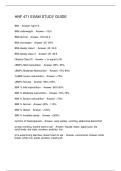 HNF 471 EXAM STUDY GUIDE