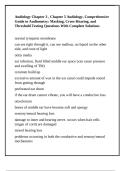 Audiology Chapter 3 &comma; Chapter 5 Audiology&comma; Comprehensive Guide to Audiometry&colon; Masking&comma; Cross-Hearing&comma; and Threshold Testing Questions With Complete Solutions