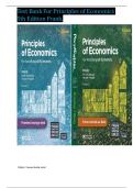 Principles of Economics &ndash; 5th Edition by Frank &vert; Complete Test Bank with Answers