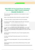 2023 PEDS ATI Proctored Exam Questions  and Answers &lpar;100&percnt; Correct Answers&rpar;  Already Graded A&plus; 
