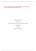 WGU C918 Assignment &vert;ANE role&comma; Population and Environment&colon; Analysis of the ANE Role &vert; Latest 2025&sol;2026 Update with complete solutions&period;