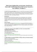TDCJ Test &lpar;2025&sol;2026&rpar; &ndash; Real Exam Pack with Verified Questions and Correct Answers &vert; New Edition &vert; Graded A&plus;