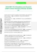 ACG 2021 Ch&period;3 Questions and Answers  &lpar;100&percnt; Correct Answers&rpar; Already Graded  A&plus;