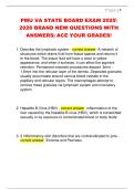 PMU VA STATE BOARD EXAM 2025  2026 BRAND NEW QUESTIONS WITH  ANSWERS&vert; ACE YOUR GRADES&excl; 