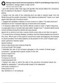 AQA A-Level Biology Paper 2 & Topic 5 &vert; Common Exam Questions & Verified Answers &vert; Latest Version 2025 &vert; Graded A&plus;