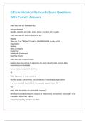 GRI certification flashcards Exam Questions With Correct Answers&period;