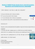 Medical FISDAP Study Guide Exam &ndash; 90 Complete Questions and Verified Answers &lpar;2025&sol;2026&rpar;