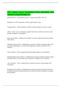 CFC Ozone Layer Protection Exam Questions And Answers Latest Graded A&plus;