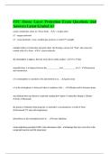 CFC Ozone Layer Protection Exam Questions And Answers Latest Graded A&plus;