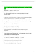 CFC Test Exam Questions And Answers Latest Graded A&plus;