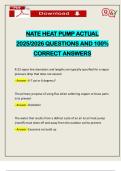 PACKAGE DEAL&colon;&colon;&colon; NATE HEAT PUMP&comma; A&sol;C EXAMS ACTUAL 2025&sol;2026