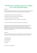NUR 209 Exam 3 &vert; Questions and Answers &vert; Updated Tests &vert; Fortis College 2026 Updates