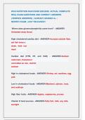 WGU NUTRITION D440 EXAM 2025&vert;2026  ACTUAL COMPLETE  REAL EXAM QUESTIONS AND CORRECT ANSWERS   &lpar;VERIFIED ANSWERS&rpar; &vert; ALREADY GRADED A&plus; &vert;                         NEWEST EXAM &vert; JUST RELEASED&excl;&excl;