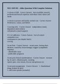 NSG 3105 M1 &ndash; slides Questions With Complete Solutions