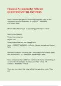Financial Accounting Ivy Software QUESTIONS WITH ANSWERS&comma;