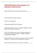 AAOS EMT-B Exam One Chapters 1-8 questions with answers