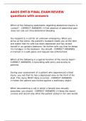 AAOS EMT-B FINAL EXAM REVIEW questions with answers&period;