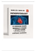 BIOD 331 Pathophysiology Module 3 Exam &lpar;2 Versions&rpar; &ndash; 2025&sol;2026 Edition