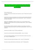 PHIL 341 FINAL STUDY QUESTIONS WITH RECENT UPDATED CORRECT ANSWERS 2025-2026&period;GRADE A&plus; ASSURED