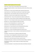 NSG 3001 Final Exam Questions with Correct Answers 