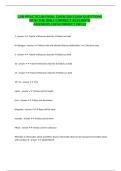 LAB PRACTICUM FINAL CHEM 280 EXAM QUESTIONS WITH THE ONLY CORRECT ACCURATE SOLUTIONS FOR PASSING GRADES
