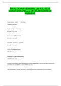 FINAL EXAM CHEMISTRY 101 WSU TEST QUESTIONS AND ALL DETAILED CORRECT ANSWERS&period;ALREADY GRADED A&plus;