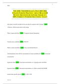 NSG 4100 &sol; NSG4100 EXAM 2&colon; &lpar;NEW 2025&sol; 2026 UPDATE&rpar; NURSING PRACTICE - ADULT HEALTH III REVIEW &vert; QUESTIONS & ANSWERS &vert; GRADE A&plus; &vert; 100&percnt; CORRECT &lpar;VERIFIED SOLUTIONS&rpar; - GALEN