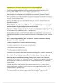 HSA 4191 Quizzes Questions with Correct Answers Latest Update 2025