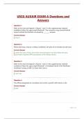 USCG AUXAIR EXAM A Questions and Answers