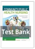 Test Bank For Community&sol;Public Health Nursing&colon; Promoting the Health of Populations&comma; 8th Edition&comma; by Mary a Nies&comma; Melanie McEwen&comma; All Chapters 1-34 LATEST &vert; 2025