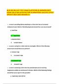 NUR 202 RN VATI TEST EXAM QUESTIONS & ANSWERS BEST EXAM SOLUTION SATISFACTION GUARANTEED SUCCESS LATEST UPDATE 2022-2023 GRADED A&plus;&period;pdf