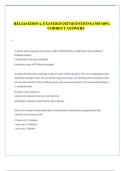 RELIAS ED RNA  EXAM QUESTIONS AND 100&percnt; CORRECT ANSWERS  2025-2027&period;