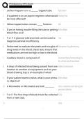 NPS PHLEBOTOMY EXAM  2025 &lpar;Actual Exam&rpar; Questions with verified Answers &lpar;Latest Update 2025&rpar; UPDATE&excl;&excl;  NPS PHLEBOTOMY EXAM  2025 &lpar;Actual Exam&rpar; Questions with verified Answers &lpar;Latest Update 2025&rpar; UPDATE&excl;&excl;  NPS PHLEBOTOMY EXAM  2025 &lpar;Actual Exam&rpar; Questions