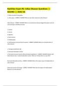 Nutrition Exam &num;3&colon; Celiac Disease Questions &vert;&vert; SOLVED &vert;&vert; 2025&sol;26