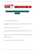 LRA 216 Week 2 exam with the correct answers - for merge