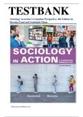 Sociology in Action&colon; A Canadian Perspective &ndash; 4th Edition by Tami Bereska & Diane Symbaluk &vert; Complete Test Bank