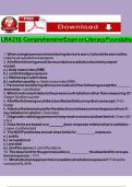 LRA 216 Comprehensive Exam on Literacy Foundation A&plus;graded&comma;pass guaranteed&period;