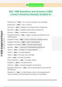 BSC1005 Questions and Answers &lpar;100&percnt;  Correct Answers&rpar; Already Graded A&plus;