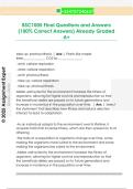 BSC1005 Final Questions and Answers  &lpar;100&percnt; Correct Answers&rpar; Already Graded  A&plus;